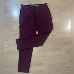 Heathered maroon State And Liberty dress pants size 29